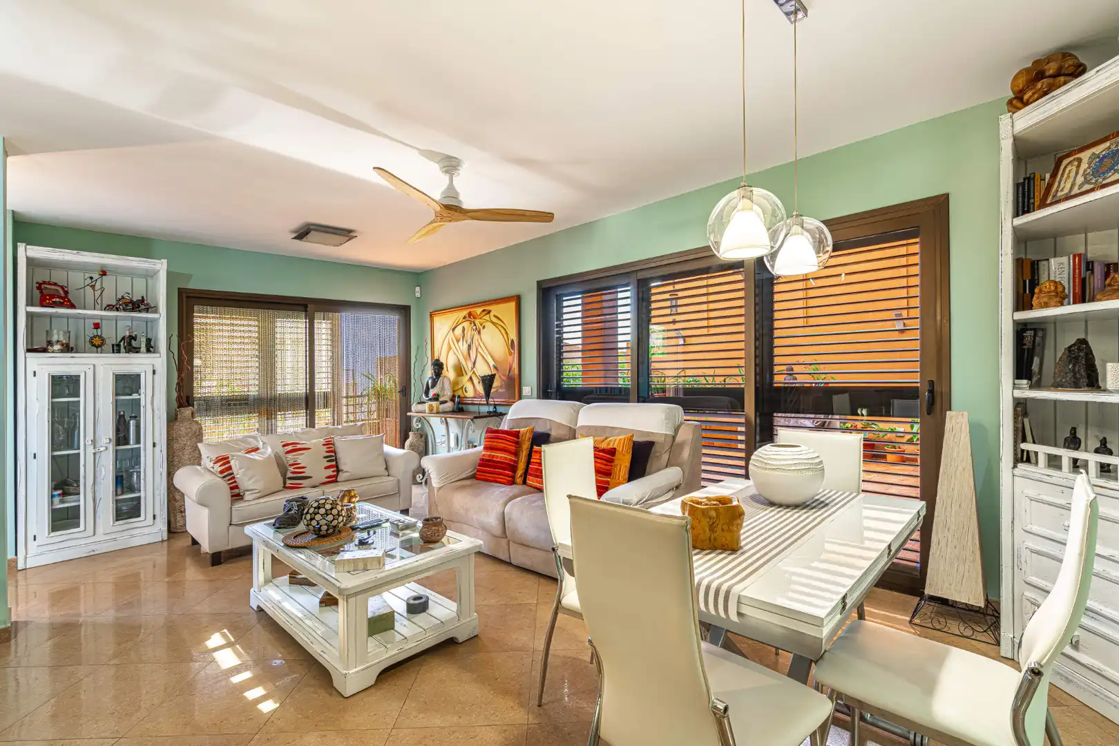 Living room of Detached homes for sale in Los Realejos  with Parquet flooring, Terrace and Storage room