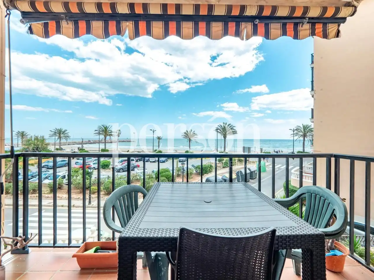 Terrace of Flat for sale in Alboraya  with Air Conditioner, Heating and Parquet flooring