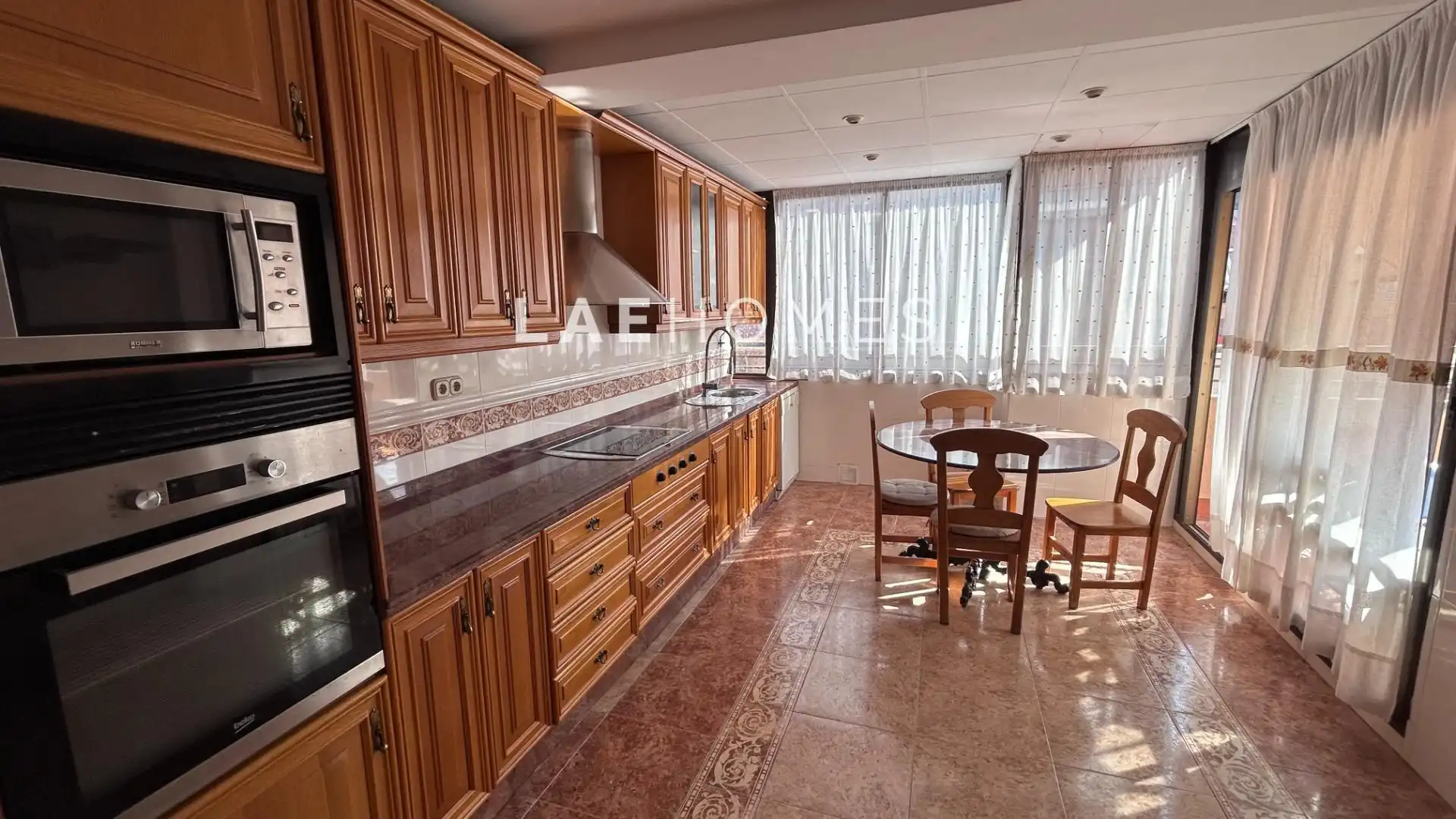Kitchen of Attic for rent in El Campello  with Air Conditioner, Parquet flooring and Furnished