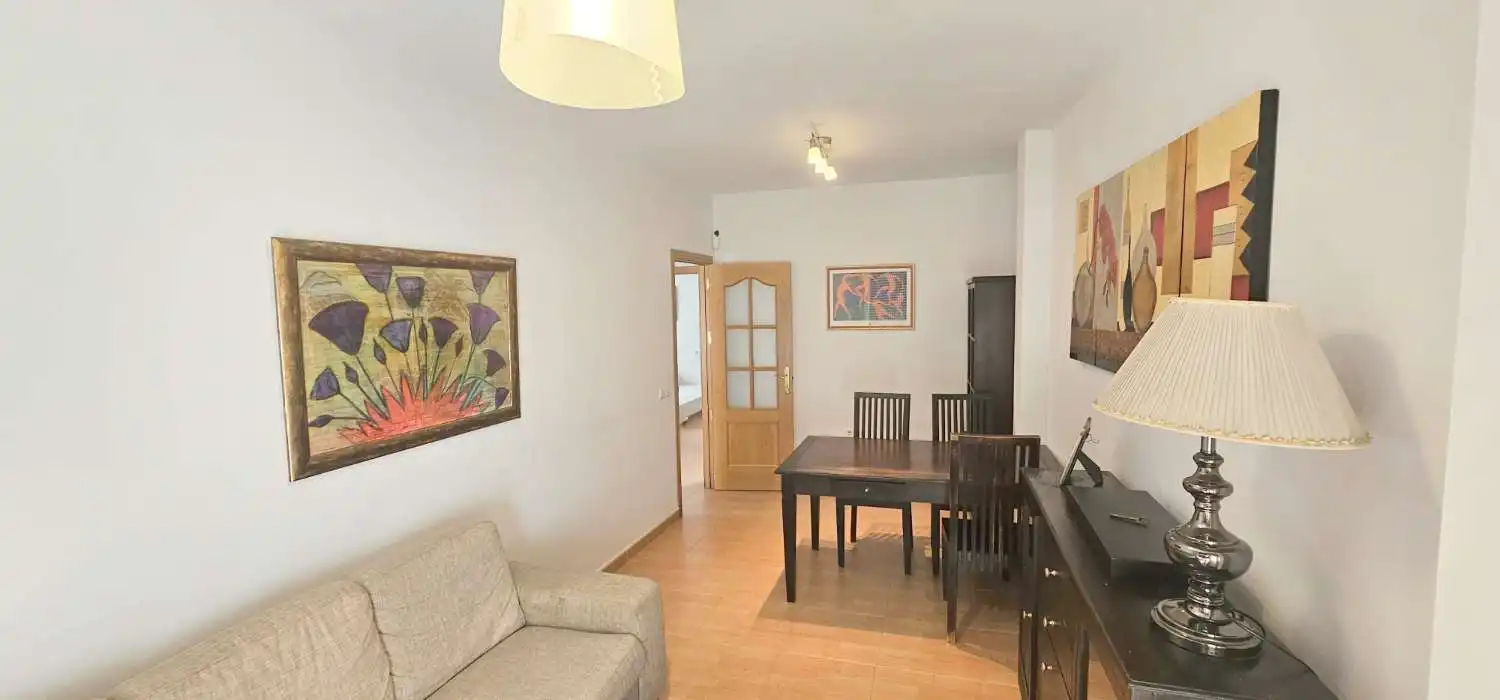 Living room of Attic for rent in Vélez-Málaga  with Air Conditioner, Terrace and Furnished