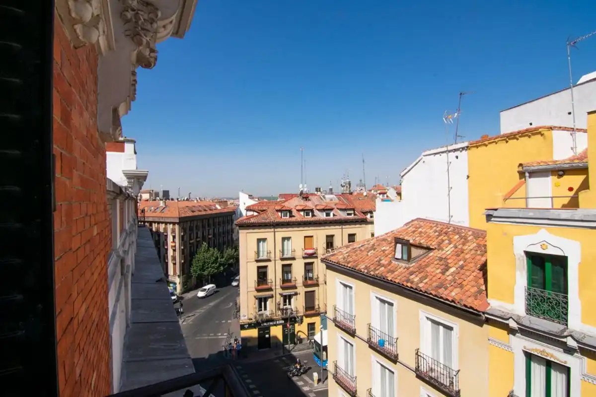 Vista exterior de Piso de alquiler en Madrid con Aire acondicionado, Calefacción y Parquet