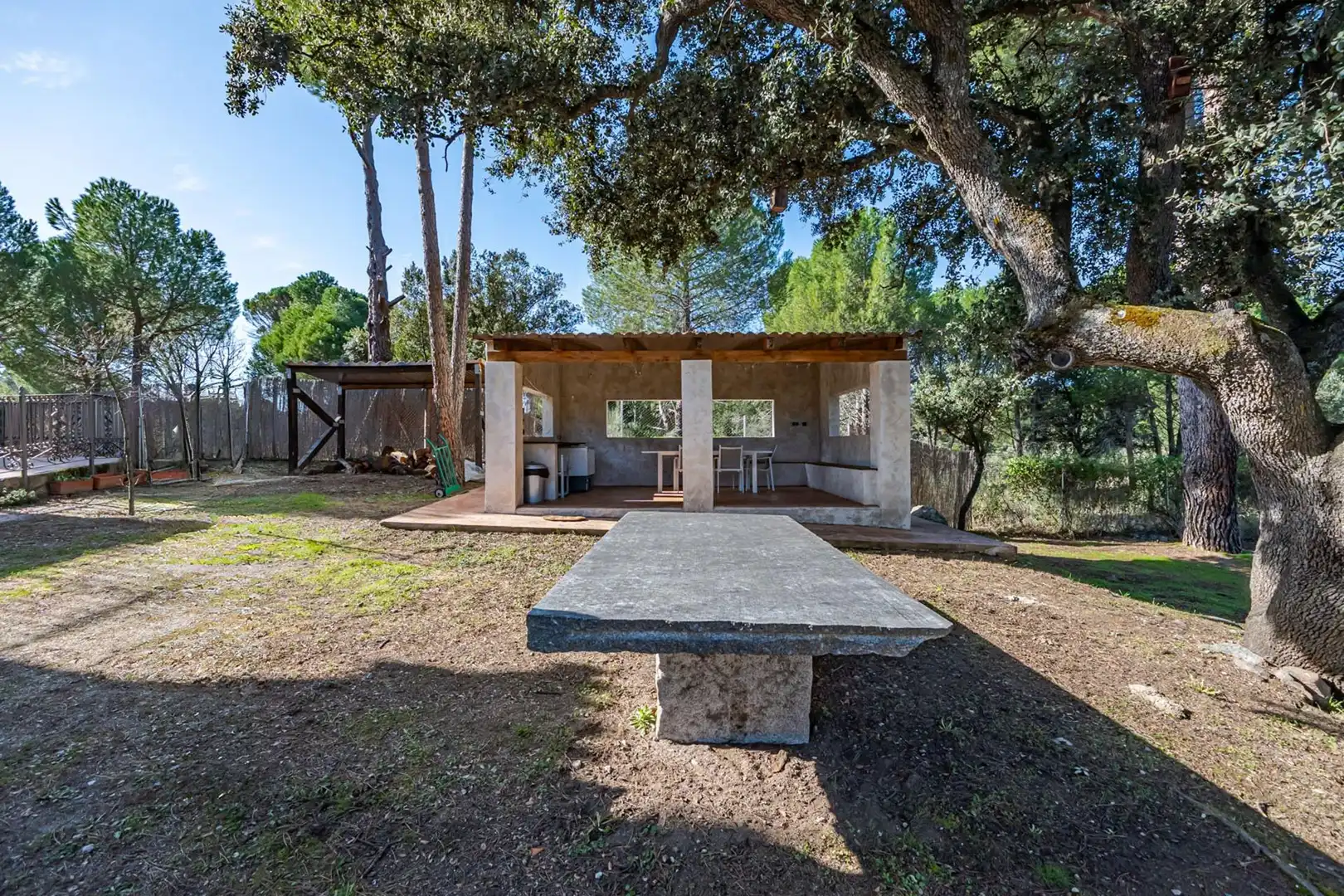 Terrassa de Finca rústica en venda en El Tiemblo  amb Calefacció, Jardí privat i Terrassa