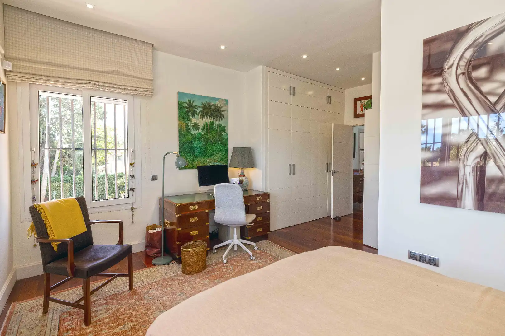 Dormitori de Casa o xalet en venda en Málaga amb Aire condicionat, Calefacció i Jardí privat