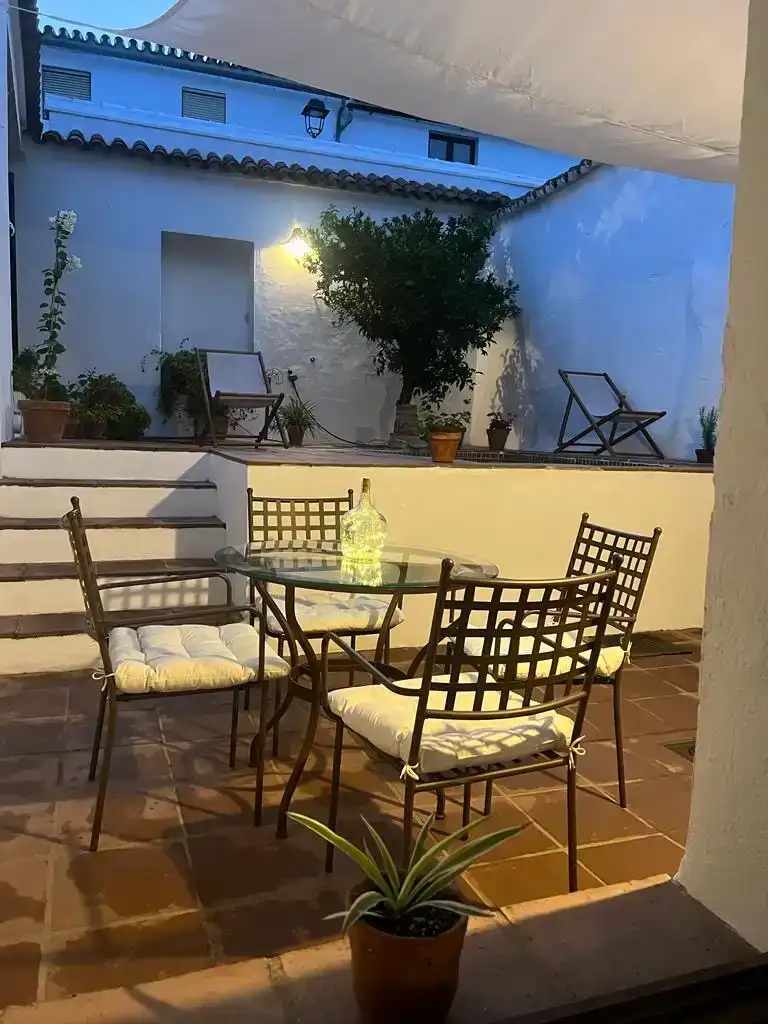 Terrassa de Finca rústica en venda en Cazalla de la Sierra amb Piscina i Balcó