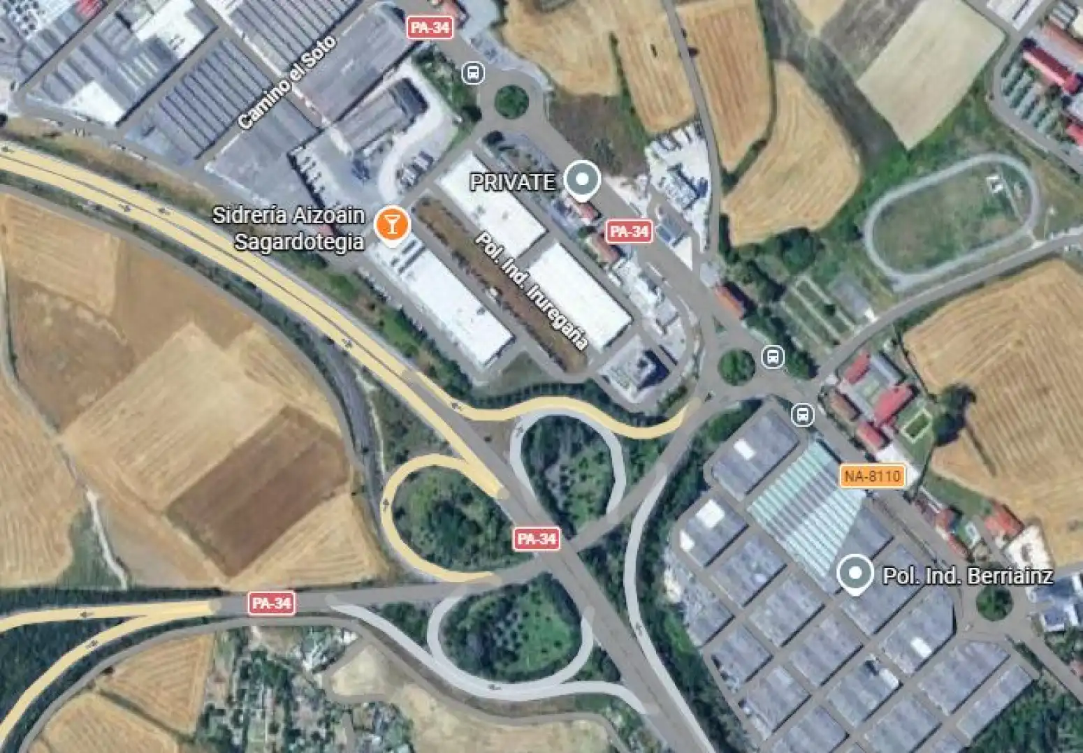 Nave industrial en venta en Poligono Iruregaña 65