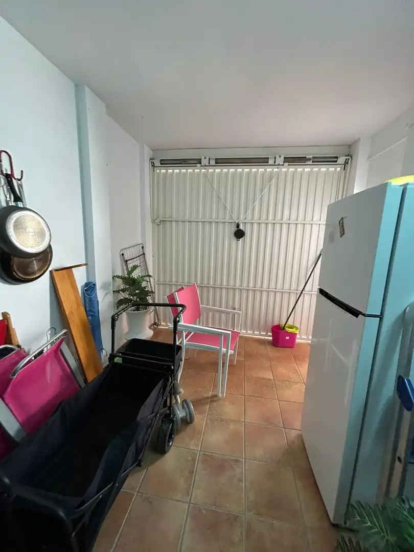 Terrasse von Einfamilien-Reihenhaus zum Verkauf in Cullera mit Klimaanlage, Terrasse und Möbliert