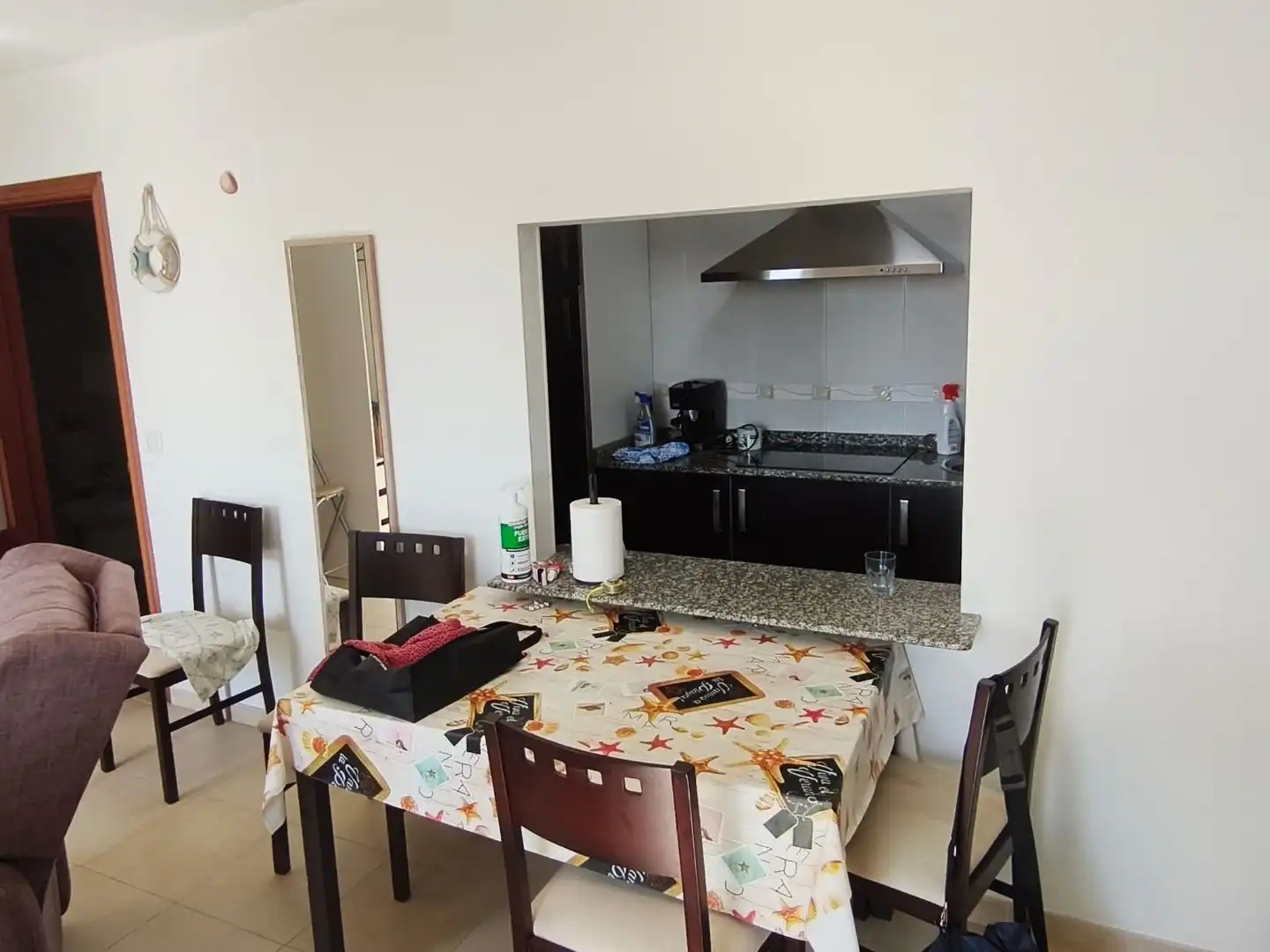 Küche von Wohnung zur Miete in Fisterra mit Abstellraum, Möbliert und Ofen