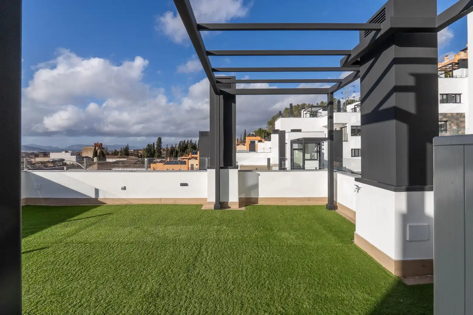Terraza de Dúplex de alquiler en Granada con Aire acondicionado, Calefacción y Terraza