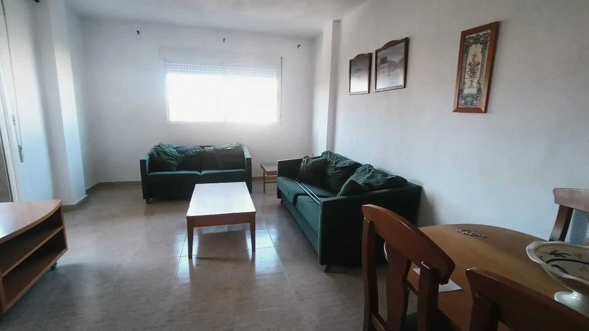 Sala de estar de Piso de alquiler en Cartagena con Terraza, Trastero y Amueblado