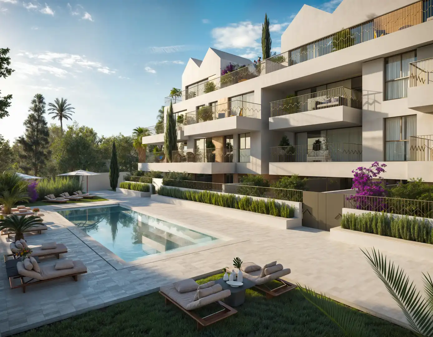 Neubau-Erdgeschosswohnung mit Pool zum Verkauf in Avenida Carlota Alessandri, imagen 15