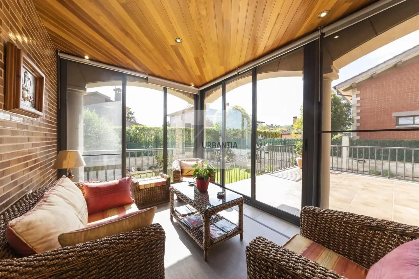 Terraza de Casa o chalet en venta en Cizur con Calefacción, Jardín privado y Parquet