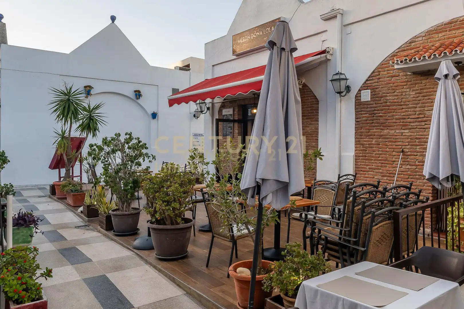 Terrasse von Geschaftsraum zum Verkauf in Mijas