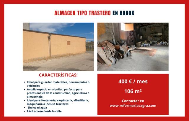 Nave industrial en Alquiler en El Naranjo