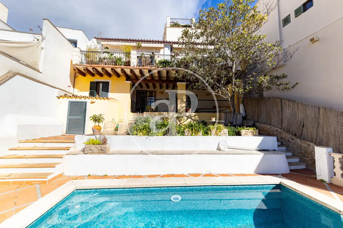 Exterior view of Houses for sale in  Palma de Mallorca  with Terrace and Swimming Pool