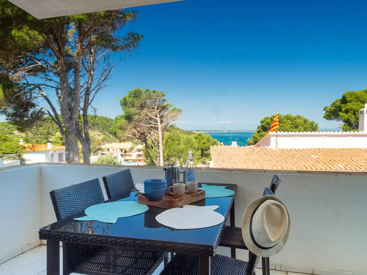 Terraza de Casa o chalet en venta en L'Escala con Jardín privado, Terraza y Piscina