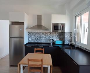 Kitchen of Flat to rent in  Valencia Capital  with Air Conditioner, Heating and Furnished