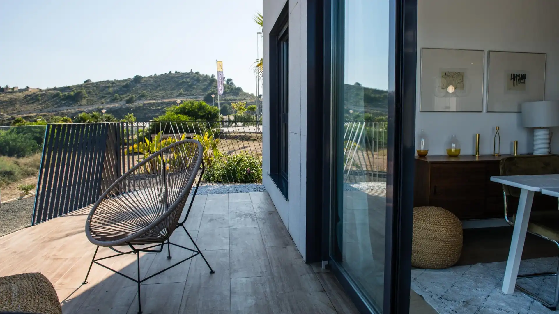 Terrassa de Planta baixa en venda en Villajoyosa / La Vila Joiosa amb Jardí privat, Terrassa i Piscina comunitària