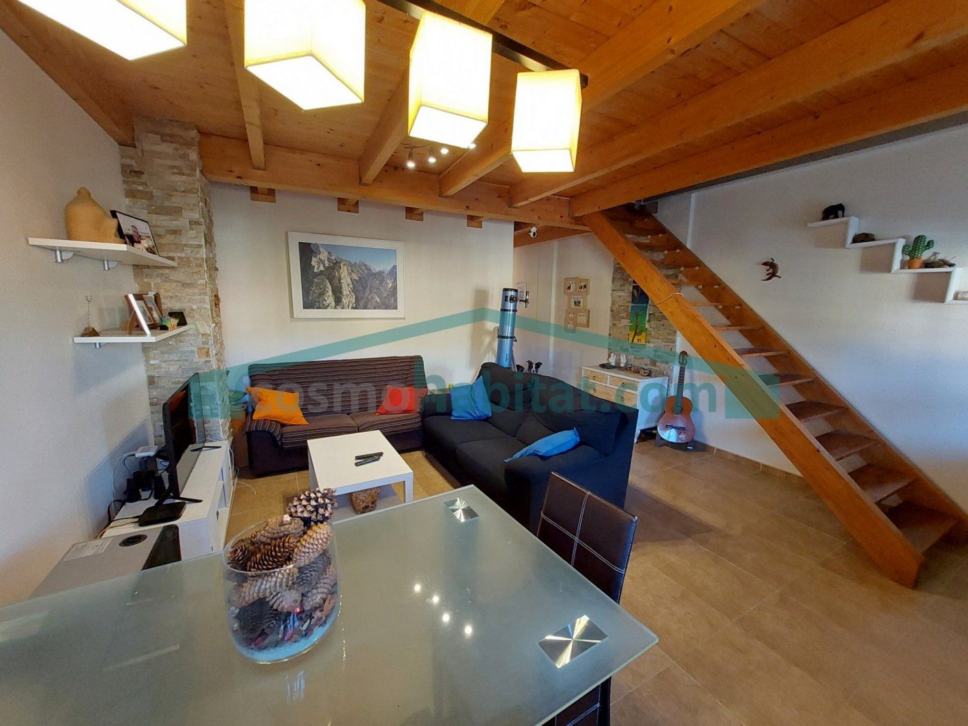 Sala d'estar de Dúplex en venda en Paterna amb Aire condicionat i Terrassa