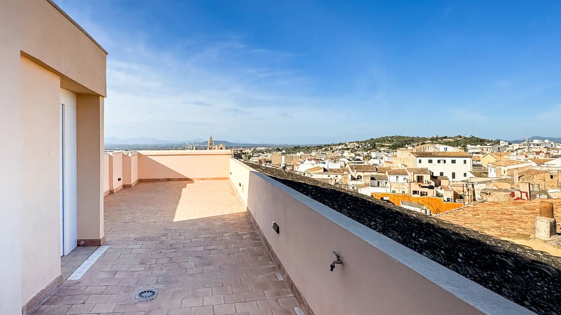 Terrasse von Dachboden zum Verkauf in Felanitx mit Klimaanlage, Terrasse und Balkon