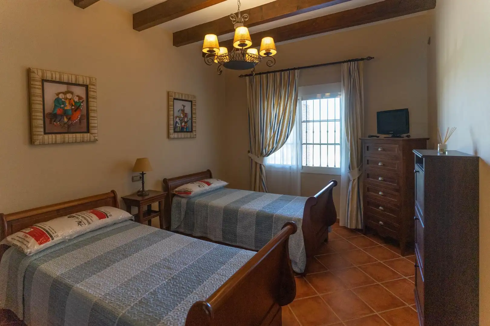 Bedroom of Houses for rent in Alhaurín El Grande  with Air Conditioner, Private garden and Terrace