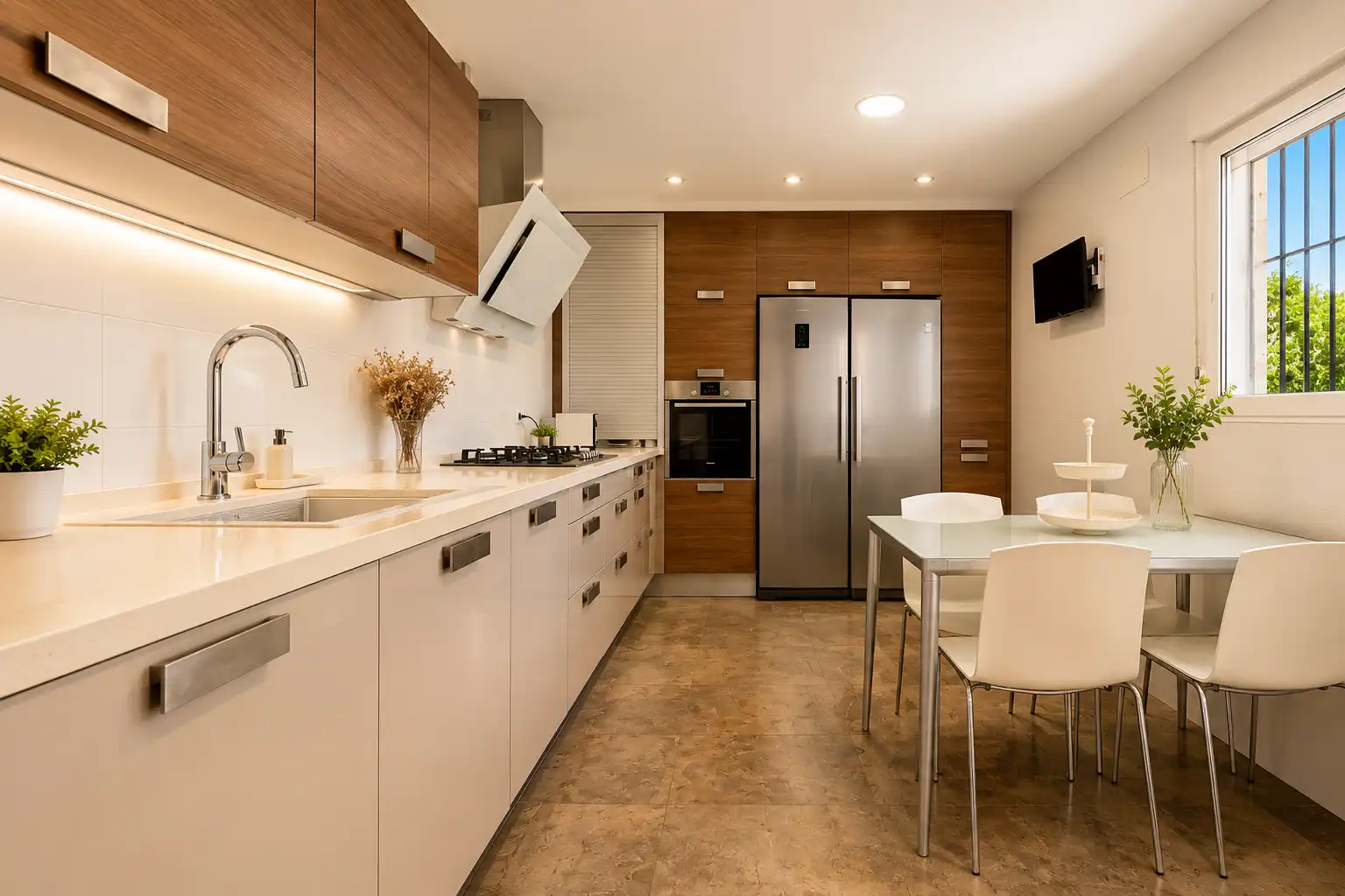 Cocina de Casa o chalet en venta en Benidorm con Terraza y Balcón