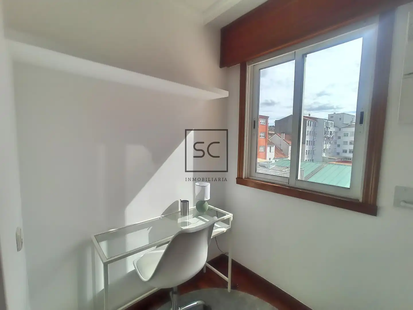Bedroom of Apartments for rent in Ferrol  with Heating and Furnished