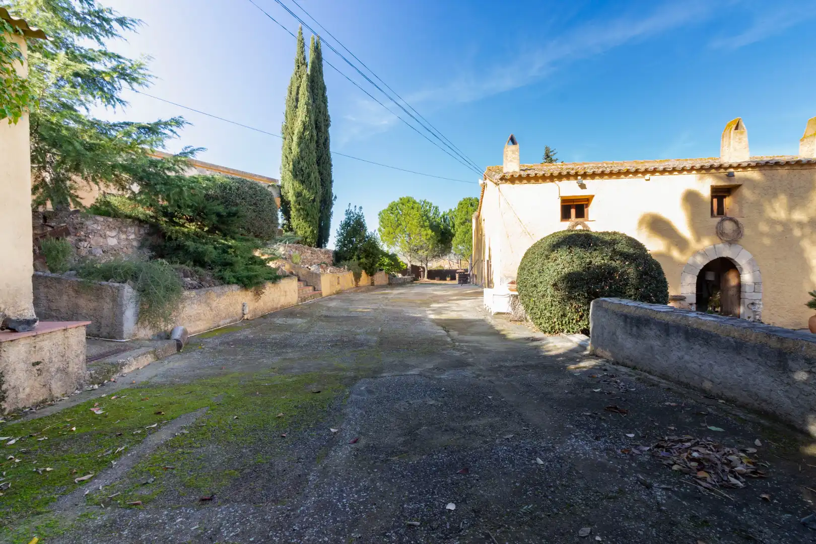 Vista exterior de Casa o xalet en venda en Subirats amb Aire condicionat, Jardí privat i Moblat