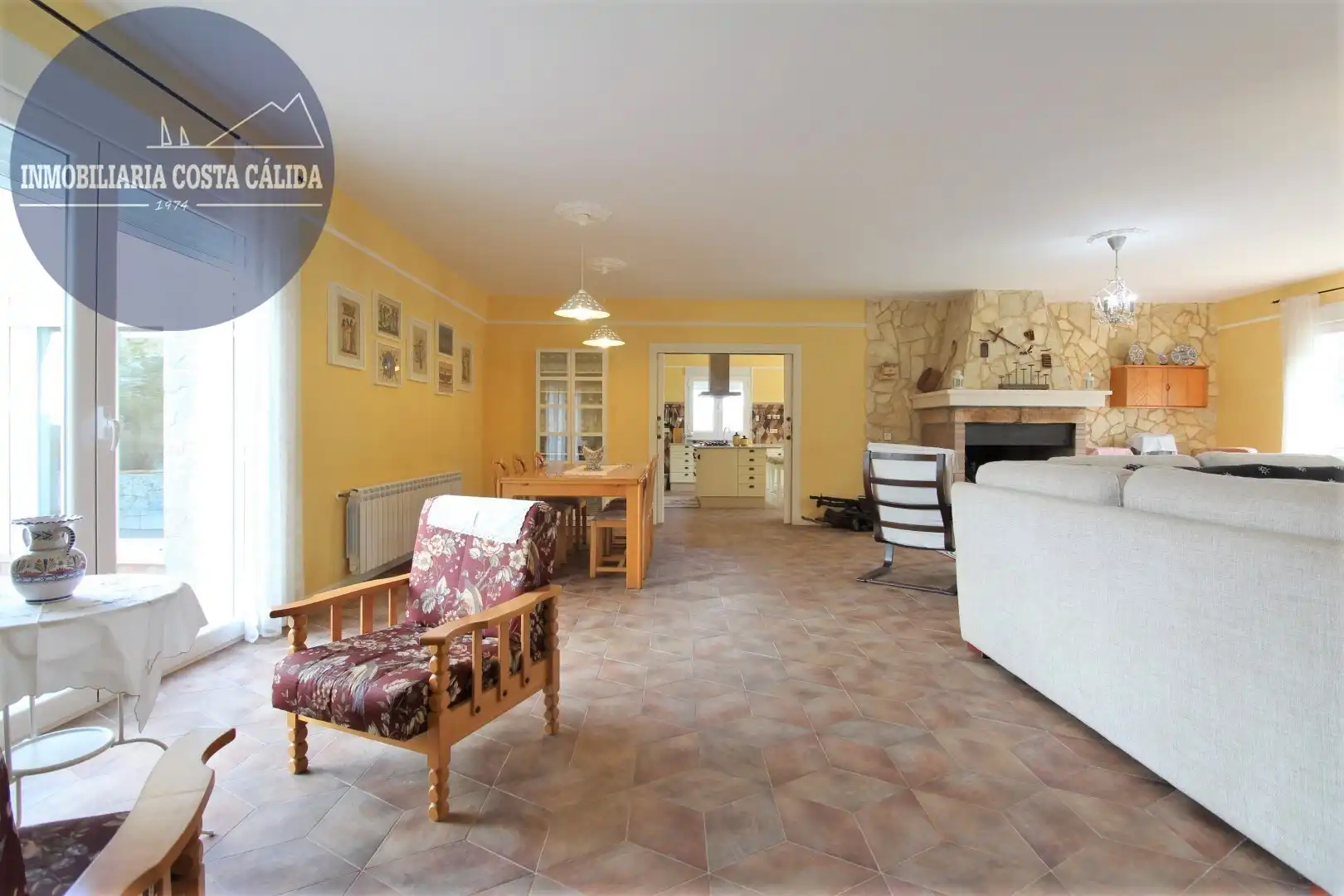 Living room of Country homes for sale in Lorca  with Heating, Private garden and Terrace