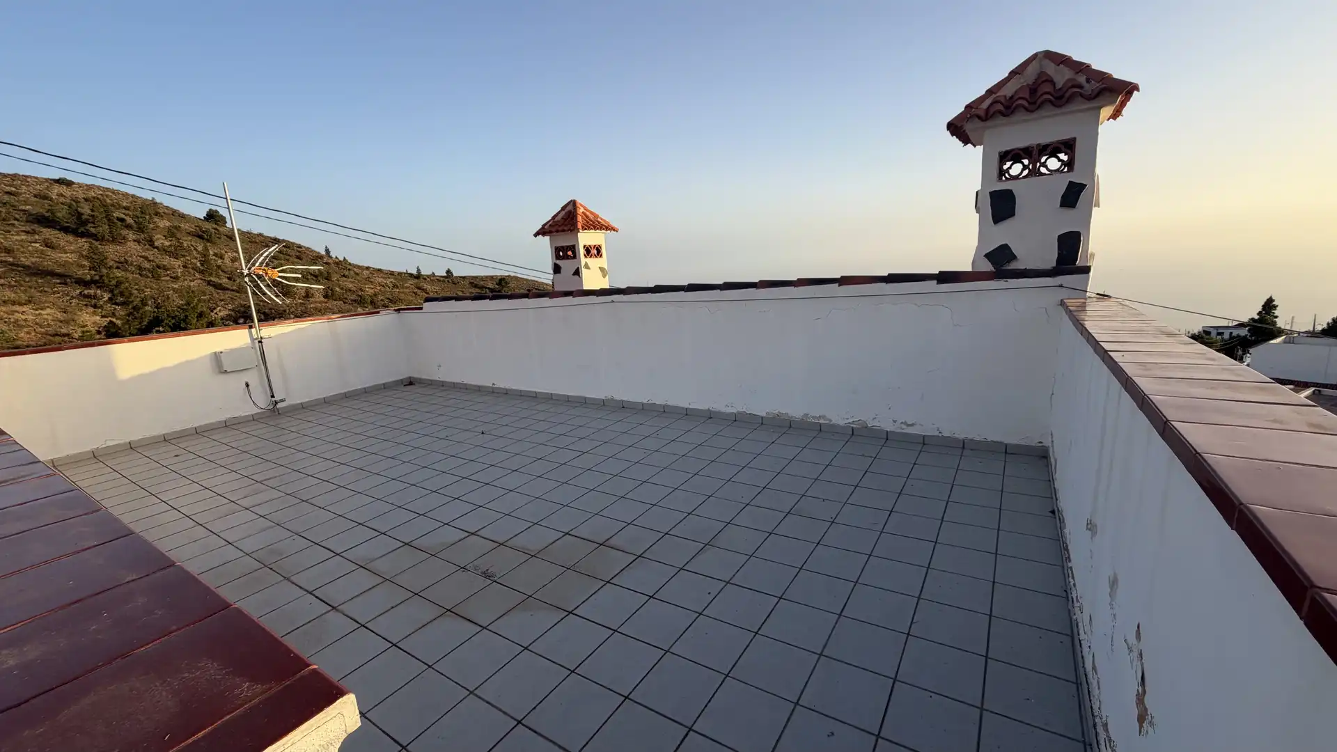 Terrace of Houses for rent in Adeje  with Private garden, Terrace and Furnished