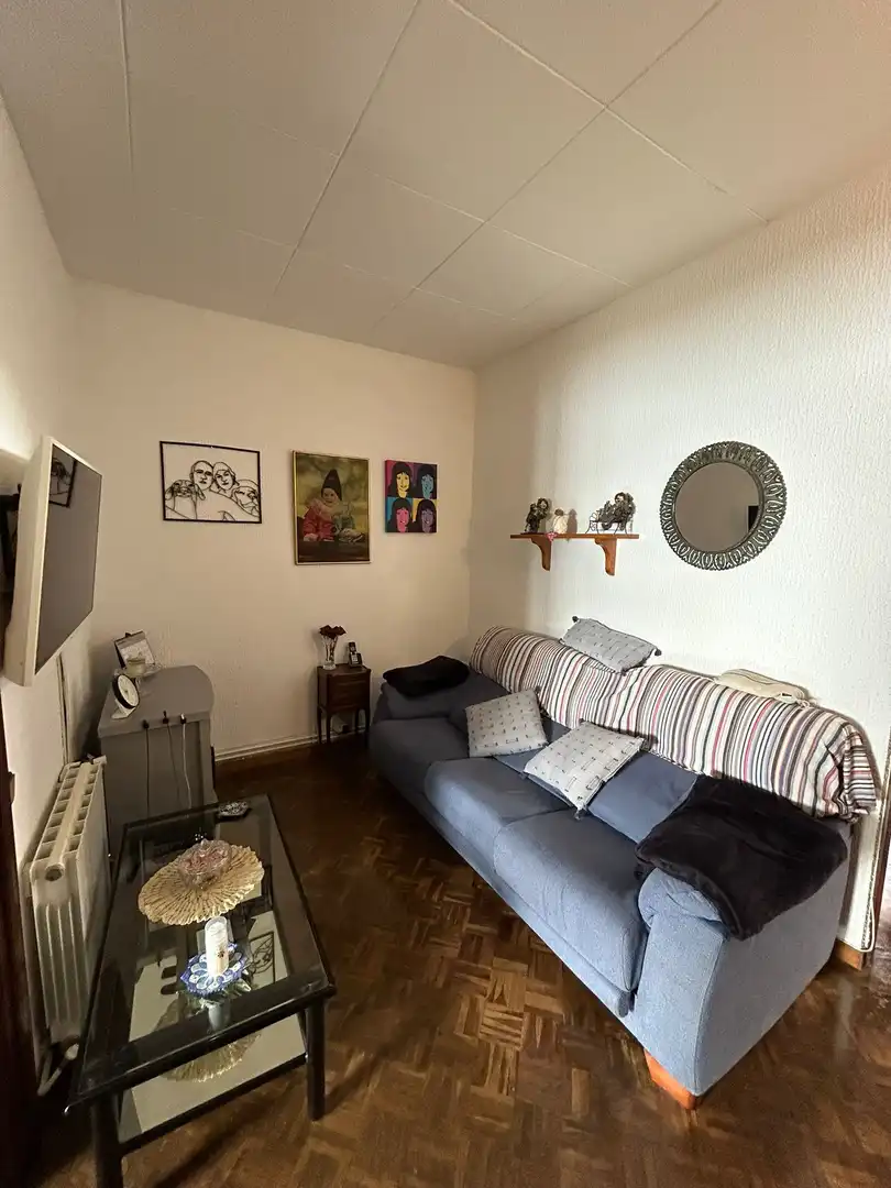 Living room of Flat for sale in L'Hospitalet de Llobregat  with Balcony