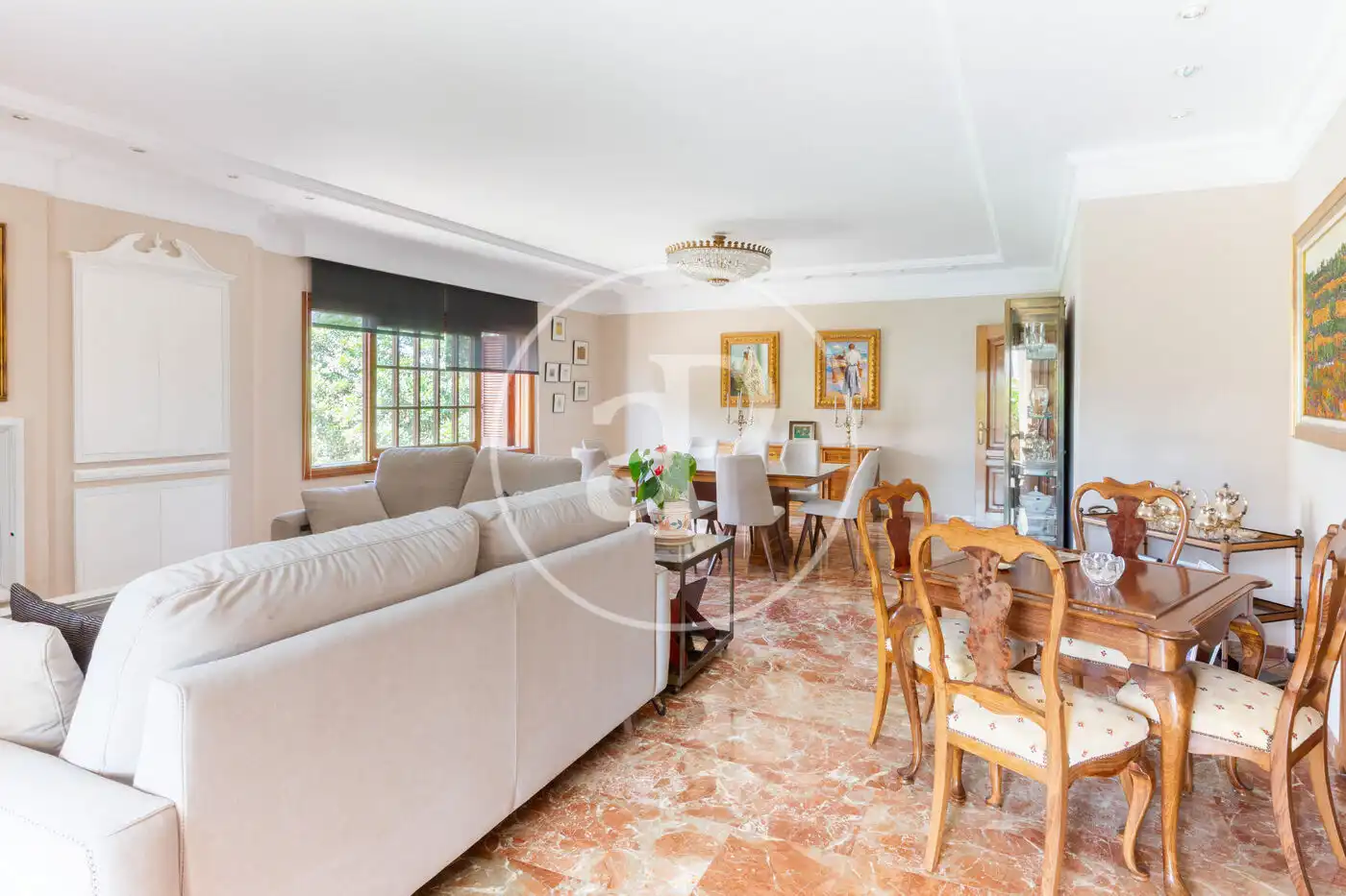 Sala de estar de Casa o chalet en venta en Paterna con Aire acondicionado, Calefacción y Jardín privado