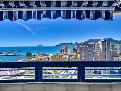 Bedroom of Apartment for sale in Calpe / Calp  with Air Conditioner, Heating and Terrace