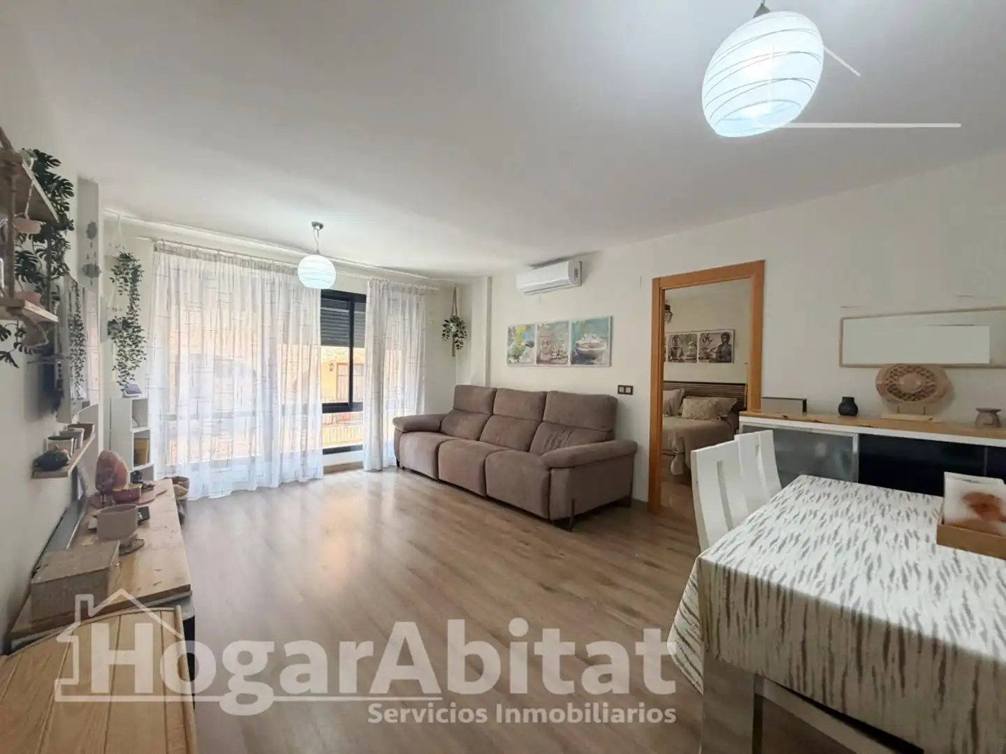 Sala d'estar de Pis en venda en Sagunto / Sagunt amb Aire condicionat, Calefacció i Balcó