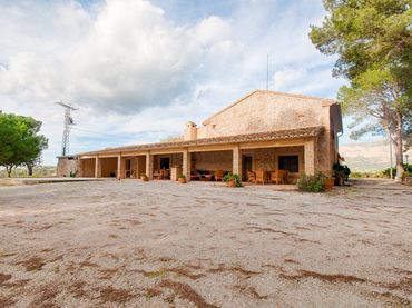 Casa rústica con piscina en venta en Gata de Gorgos