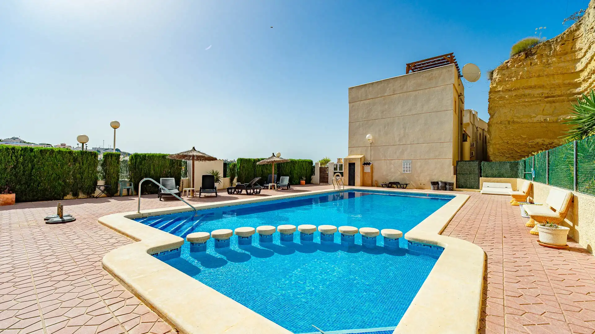 Piscina de Apartament en venda en Rojales amb Aire condicionat