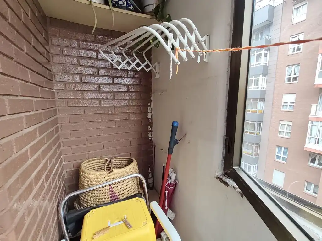 Balcony of Flat for sale in Avilés