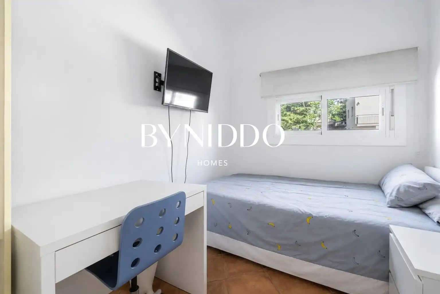 Dormitori de Casa o xalet en venda en Sant Cugat del Vallès amb Aire condicionat, Calefacció i Jardí privat