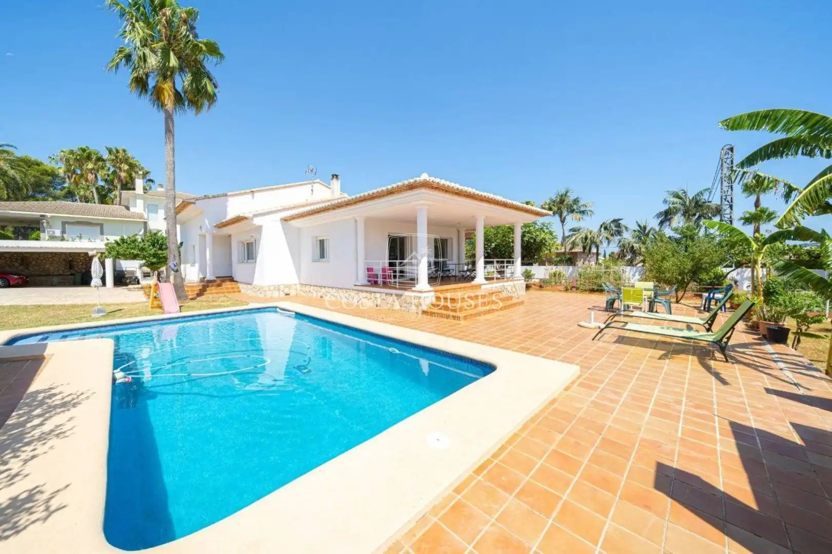Exterior view of Houses for sale in Dénia  with Air Conditioner, Private garden and Terrace