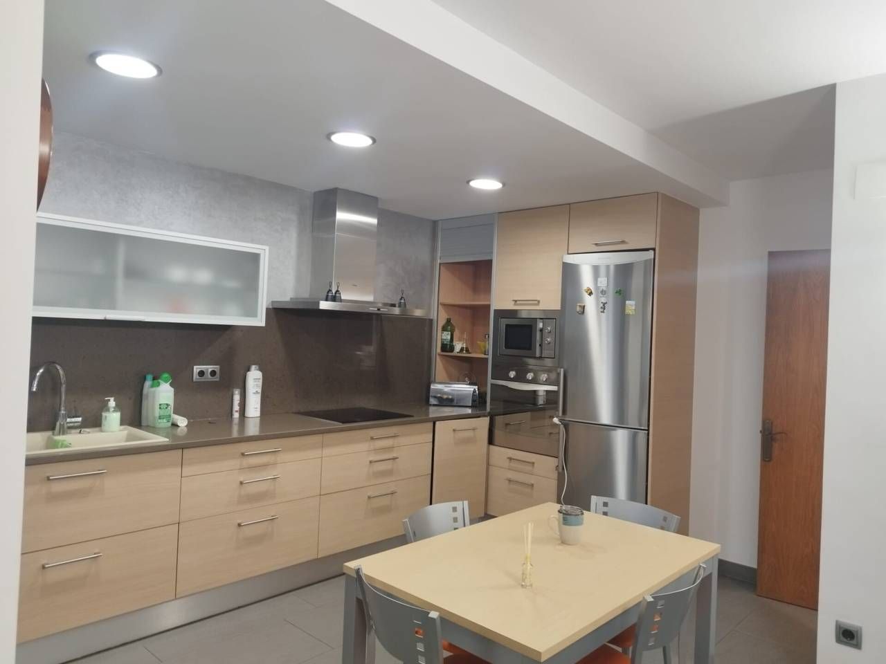 Kitchen of Flat to rent in Ripoll  with Heating, Furnished and Balcony