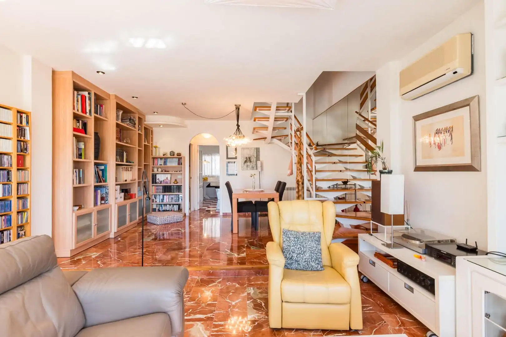 Living room of Houses for sale in Murcia  with Air Conditioner, Heating and Terrace