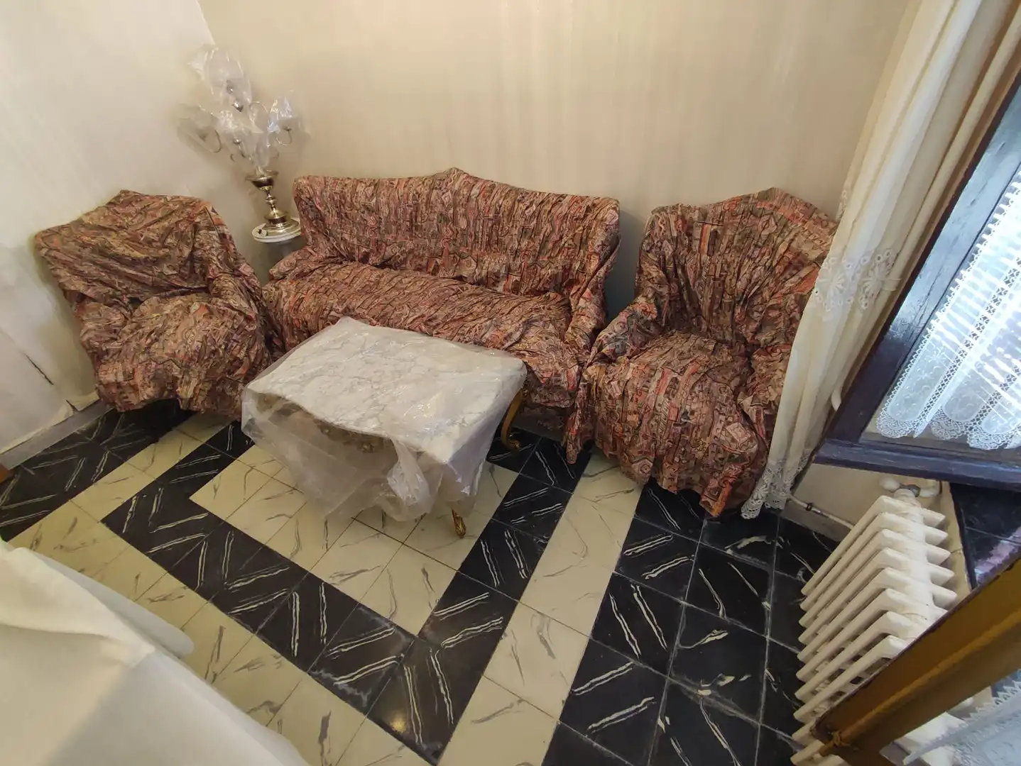 Sala de estar de Finca rústica en venta en Villarramiel con Calefacción, Terraza y Trastero