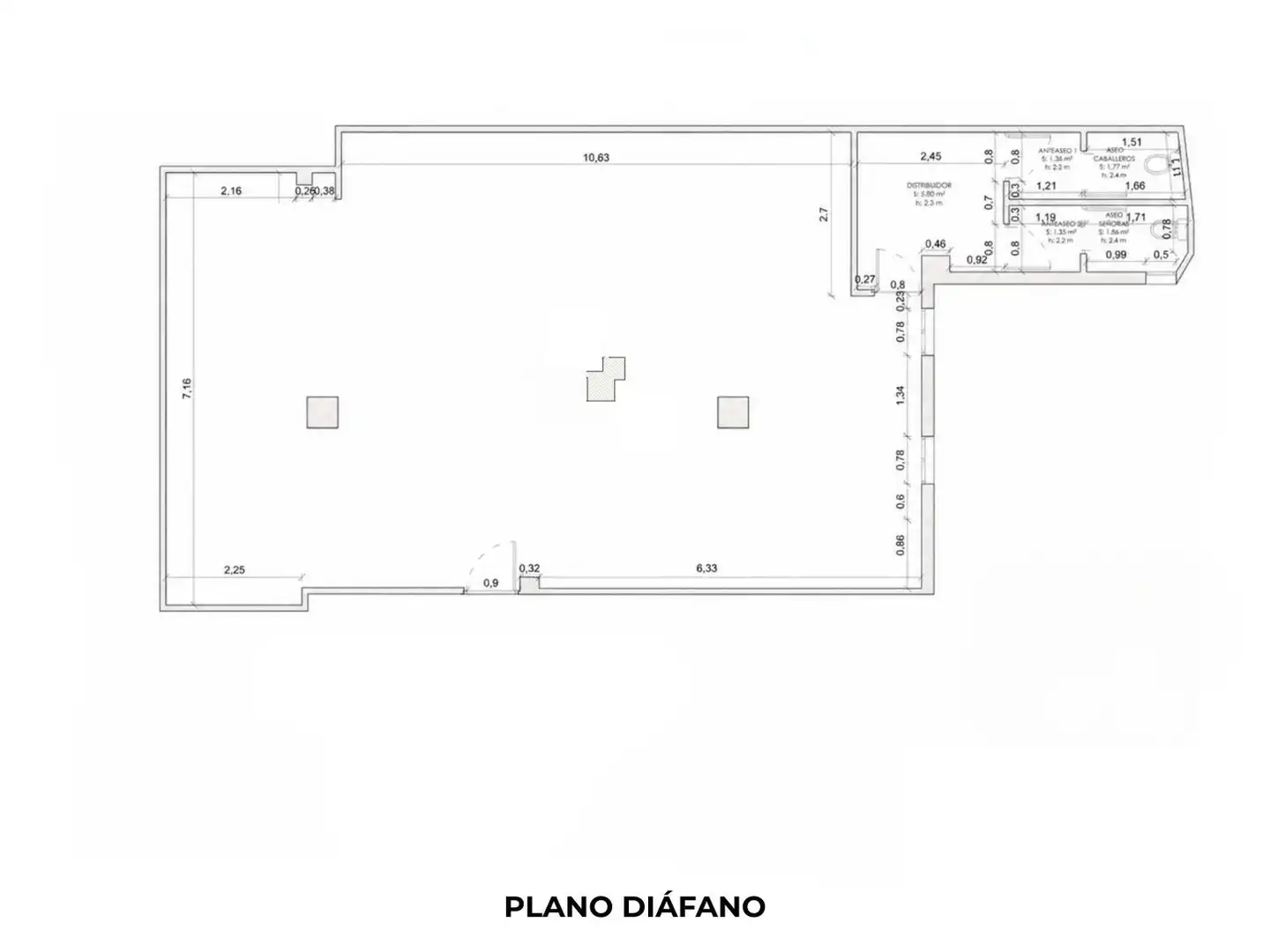 Büro zum Verkauf in Tetuán