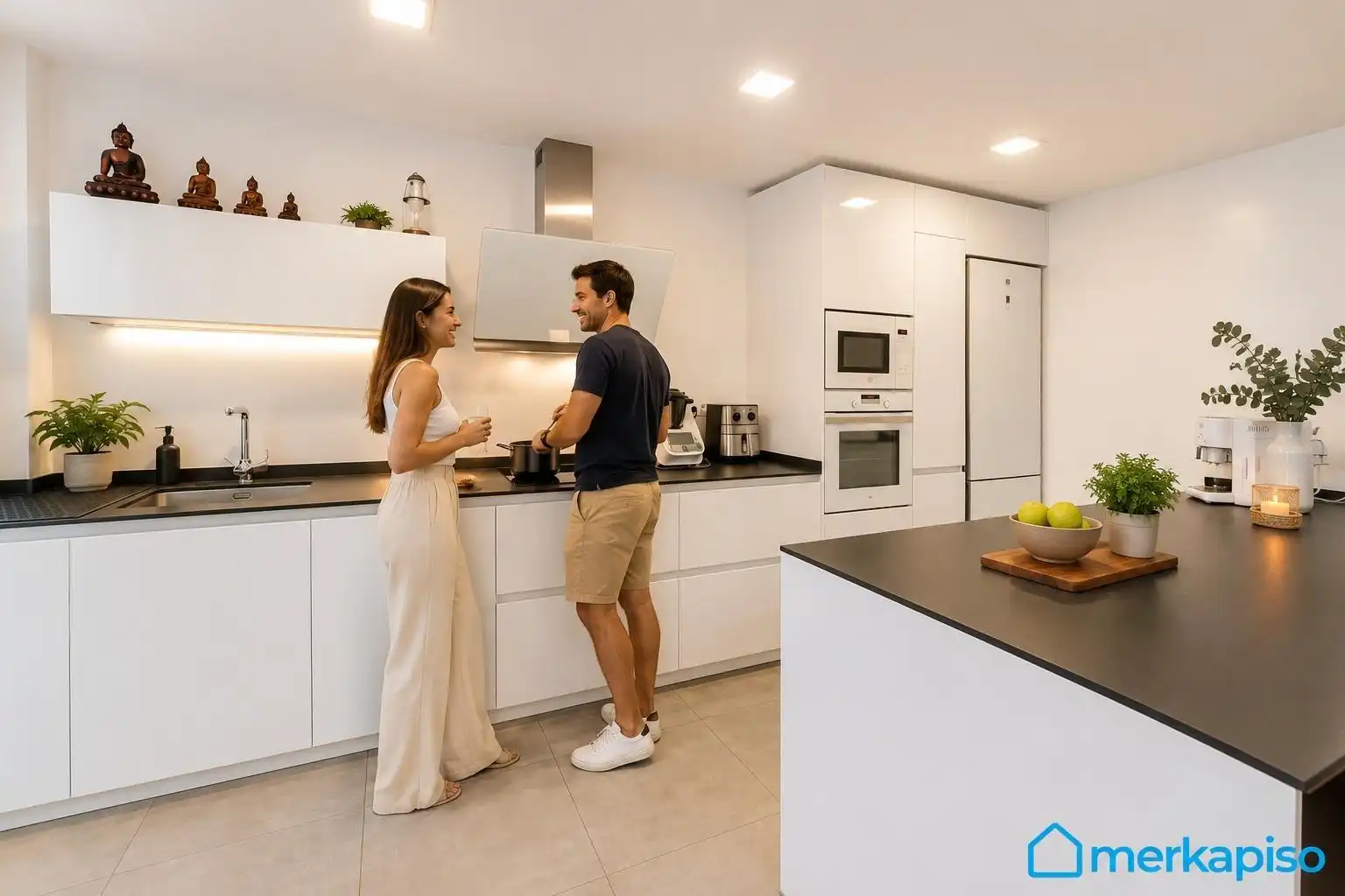 Cocina de Casa adosada en venta en Viladecans con Aire acondicionado, Terraza y Balcón