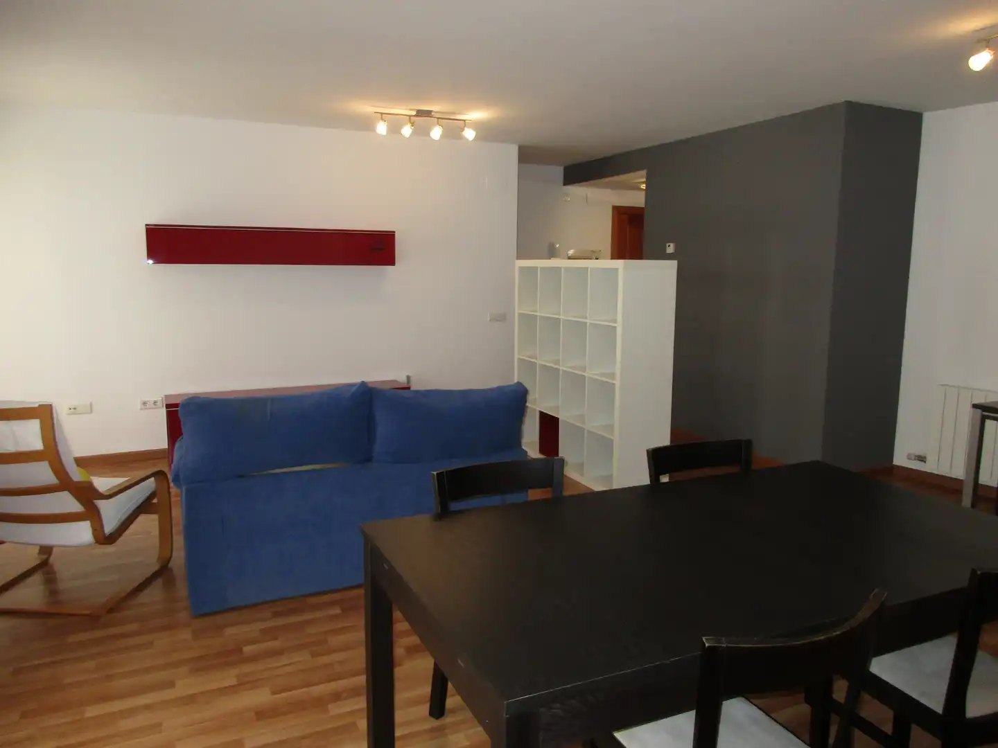 Sala de estar de Piso de alquiler en Reus con Calefacción, Parquet y Amueblado