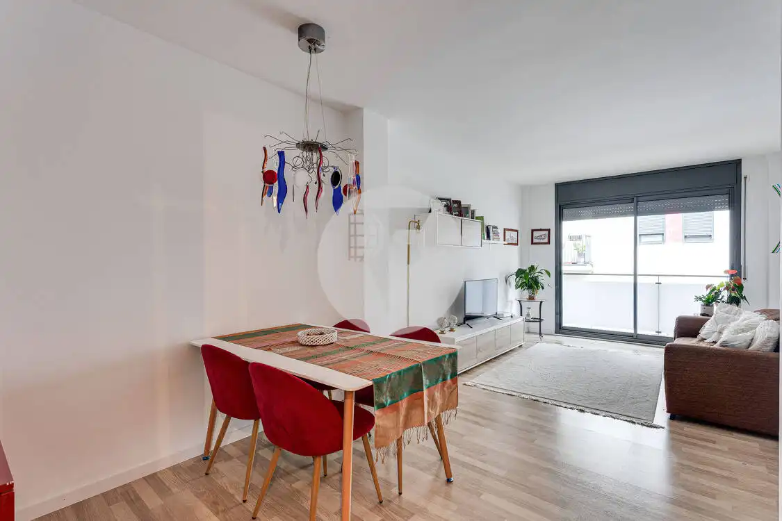 Sala d'estar de Pis en venda en  Barcelona Capital amb Aire condicionat, Calefacció i Terrassa