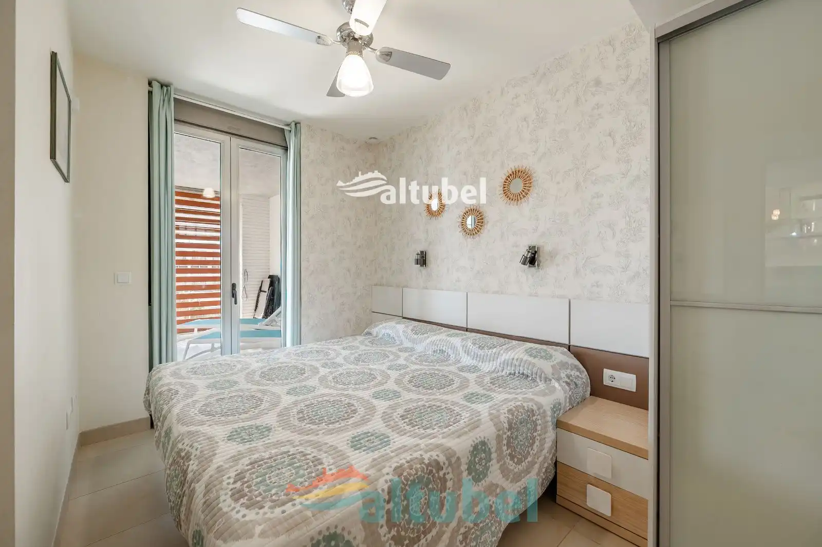 Bedroom of Apartments for sale in Peñíscola / Peníscola  with Terrace, Swimming Pool and Community pool