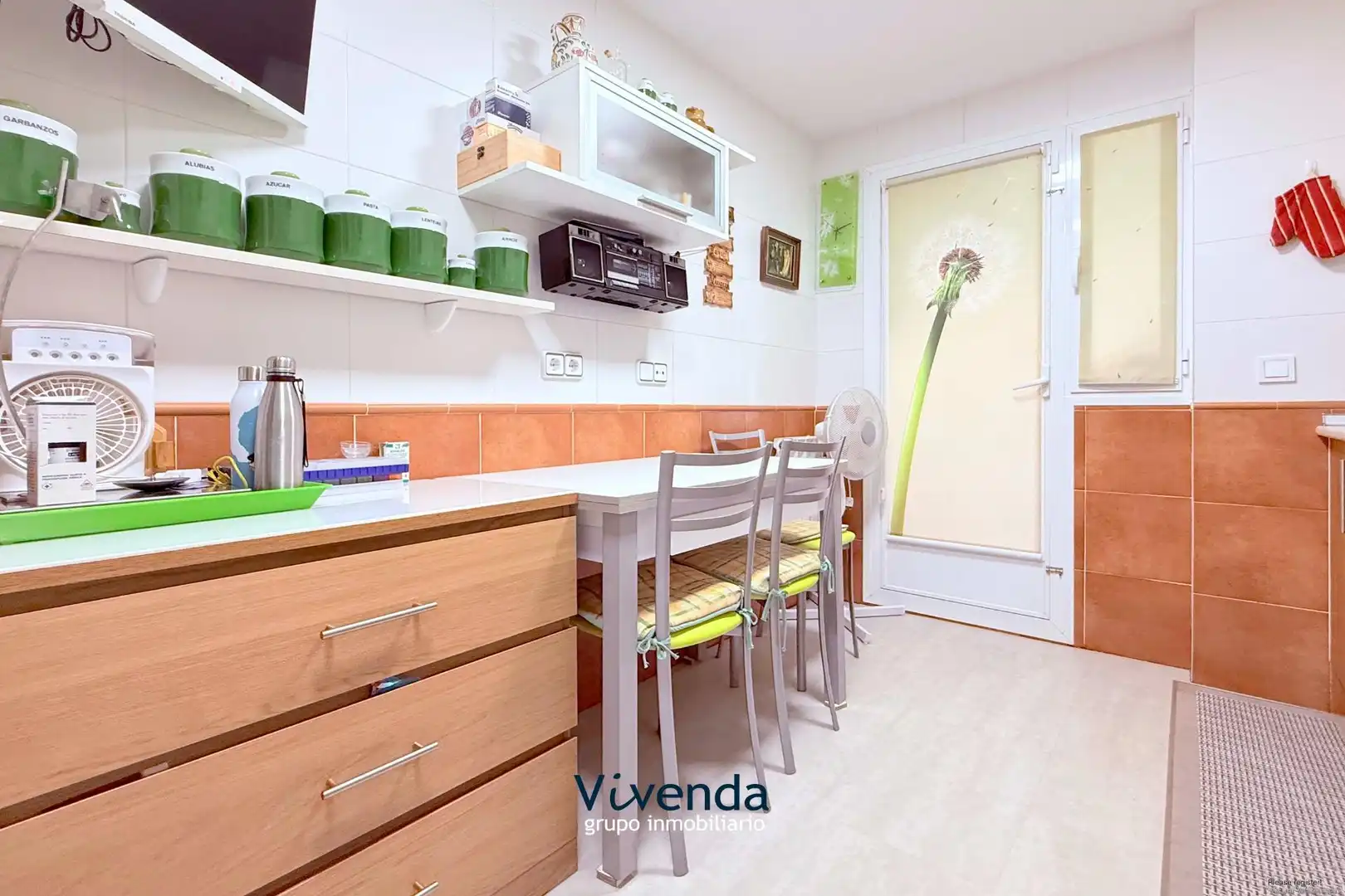 Küche von Wohnung zum Verkauf in Arroyomolinos (Madrid) mit Klimaanlage, Heizung und Abstellraum