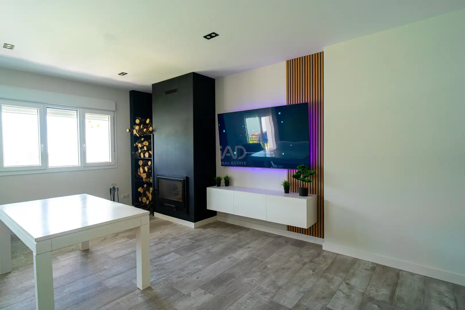 Sala de estar de Casa o chalet en venta en Mollina con Aire acondicionado, Calefacción y Piscina