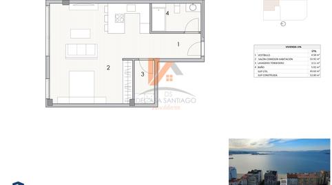 Foto 3 de Piso en venta en Avenida Rosalia de Castro, Vilagarcía, Vilagarcía de Arousa