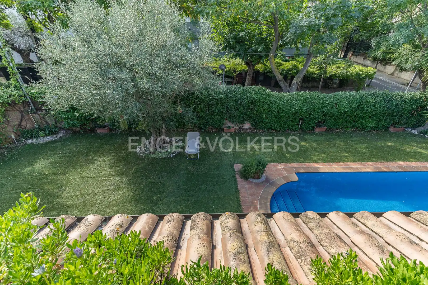 Jardín de Casa o chalet de alquiler en Sant Cugat del Vallès con Calefacción, Jardín privado y Piscina